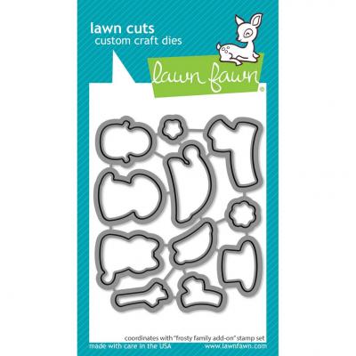 Lawn Fawn Lawn Cuts Dies - Frosty Family Add-On